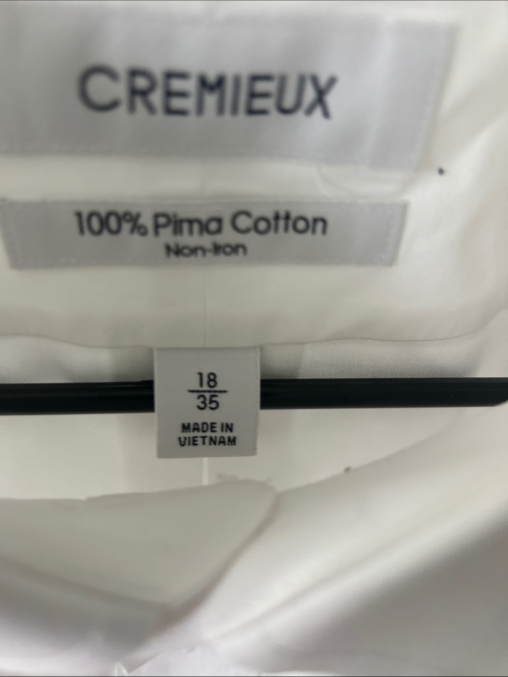 Daniel Cremieux White Men's Dress Shirt